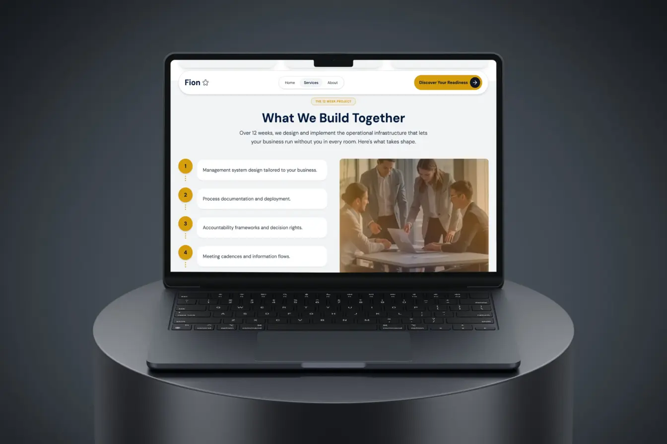 Fion Star 12-week project timeline overview